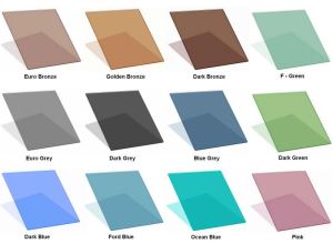Tonēts Float Glass
