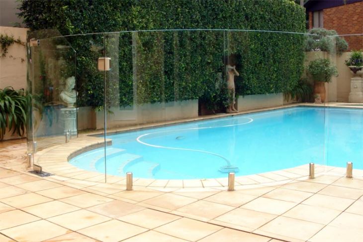 Swimming Pool Safety Fence Glass