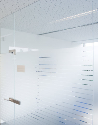 Acid Etched Customized Patterned Glass